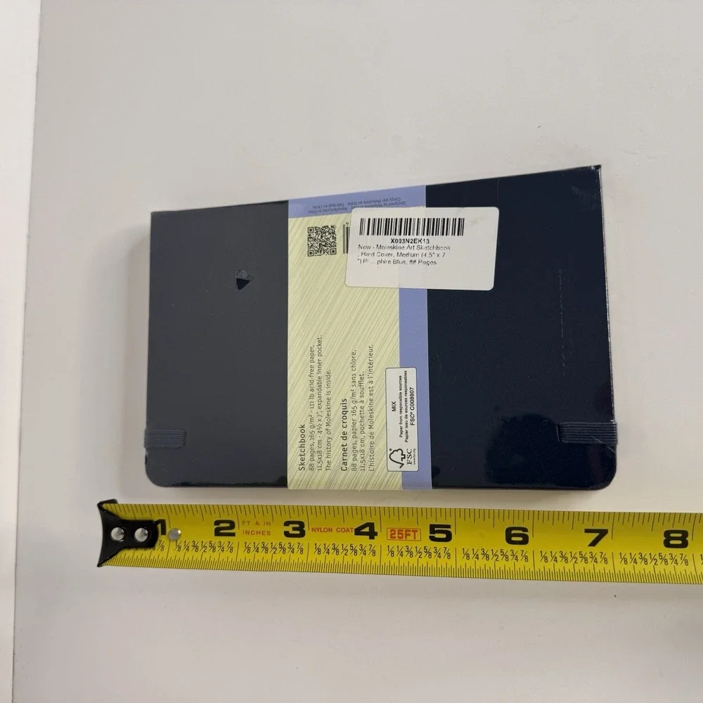 Moleskin Art Sketchbook hardcover Medium Black 88 Pages